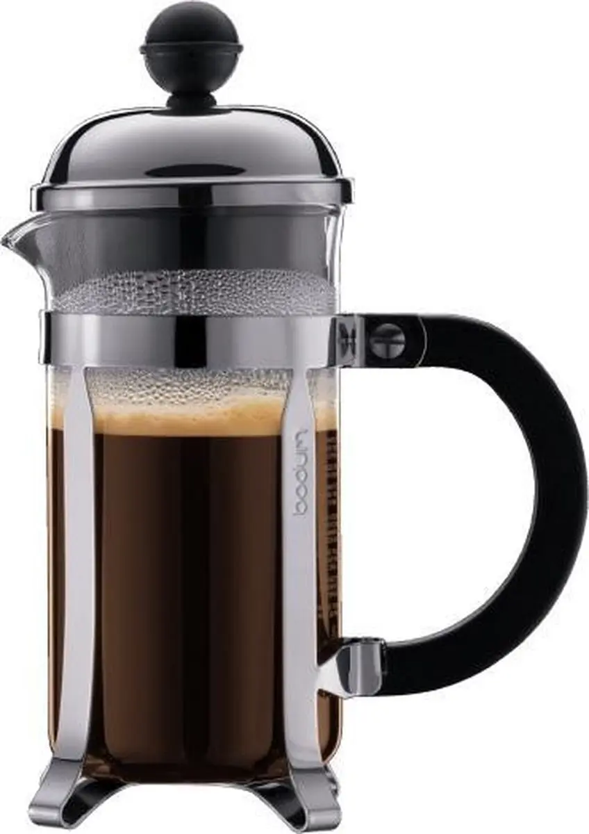 Bodum Chambord French Press - 350ml - Zilver