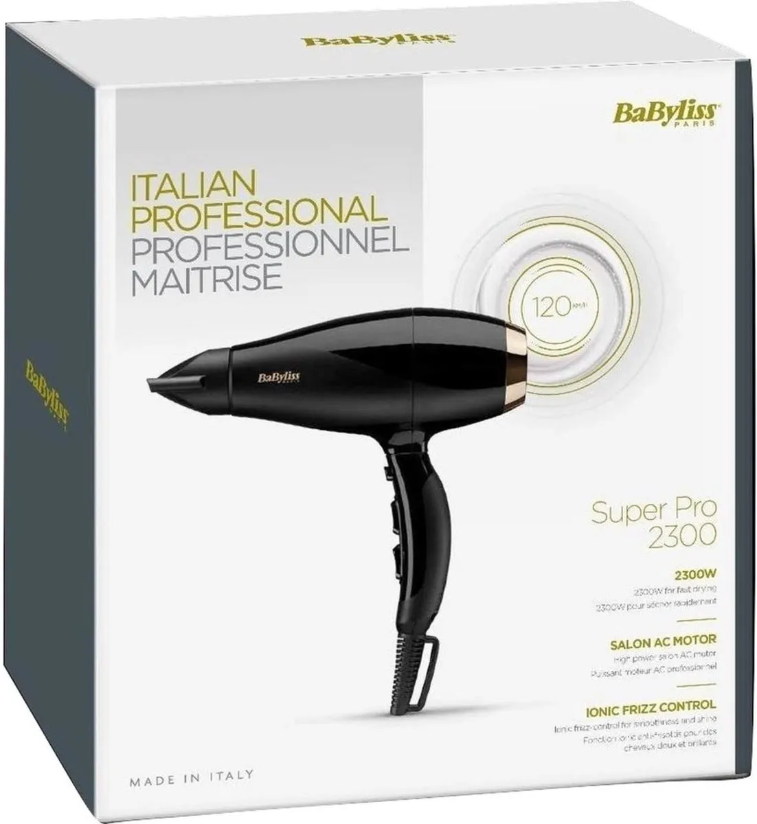 Babyliss Super Pro 2300 Föhn 6714E