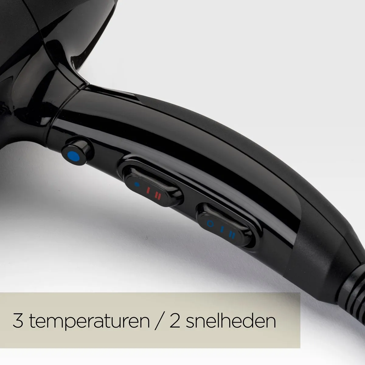 Babyliss Super Pro 2300 Föhn 6714E - 2300W - Zwart - afbeelding 6 van 6