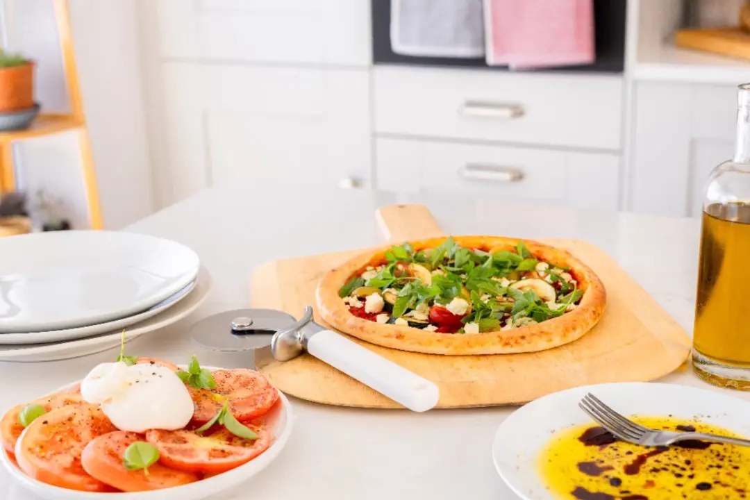 KitchenAid Pizzasnijder 23,5cm - Wit
