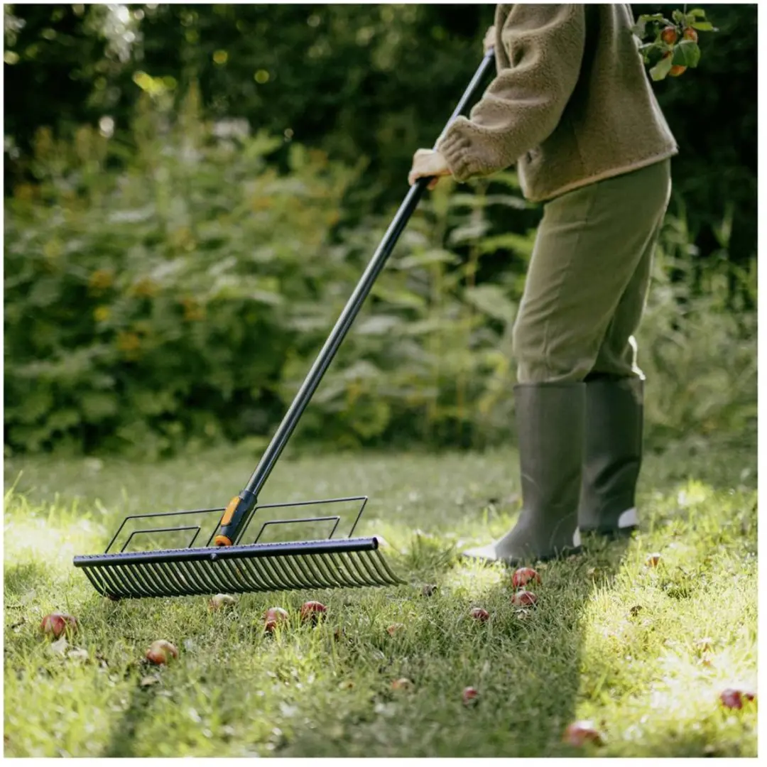 Fiskars QuikFit Hark 570mm - Kleurloos