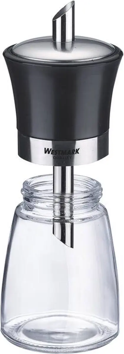 Westmark Blacky Suikerstrooier 190ml - Glas/roestvrij staal