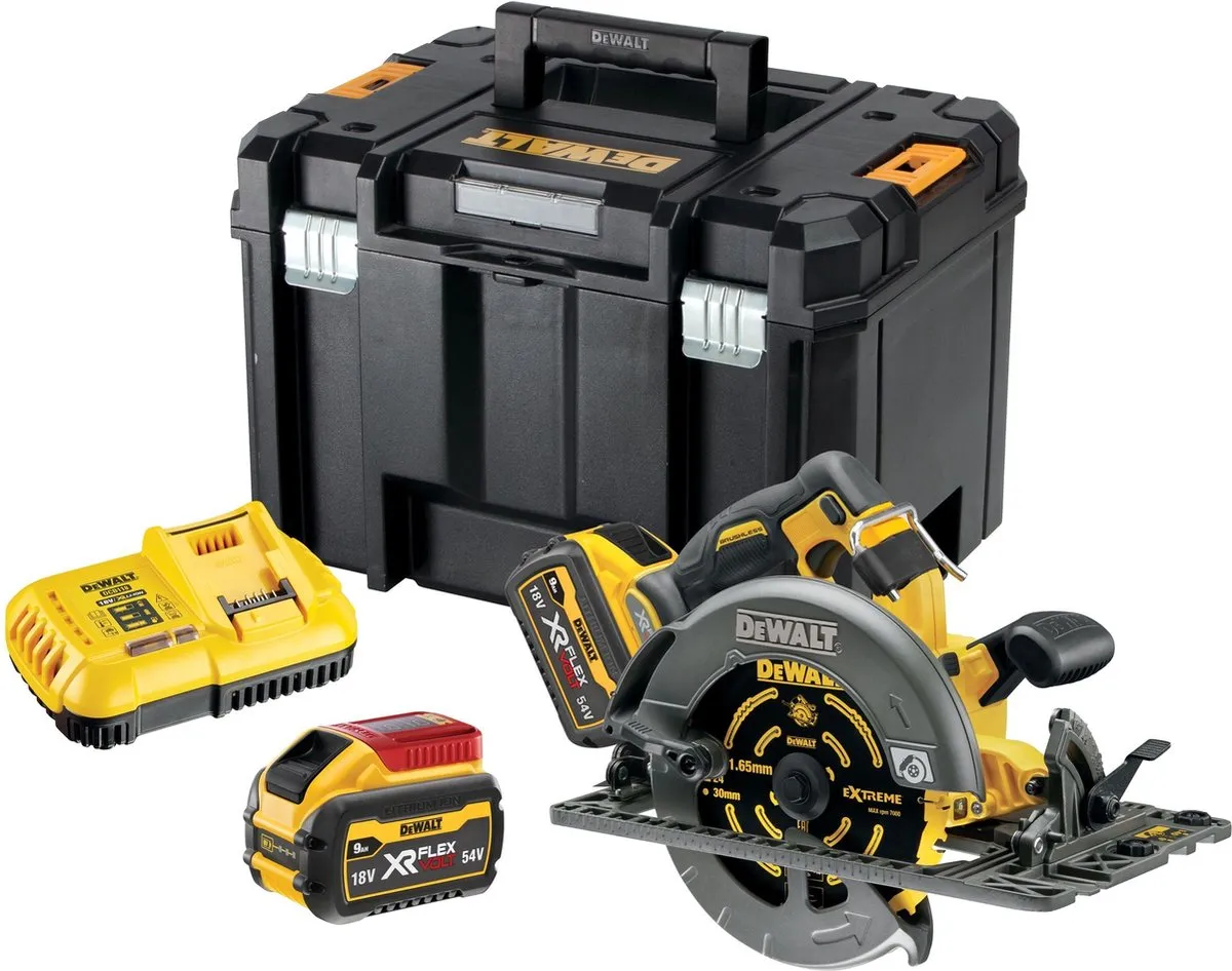 DeWalt DCS579X2 Accu Cirkelzaag 190mm 54V FlexVolt