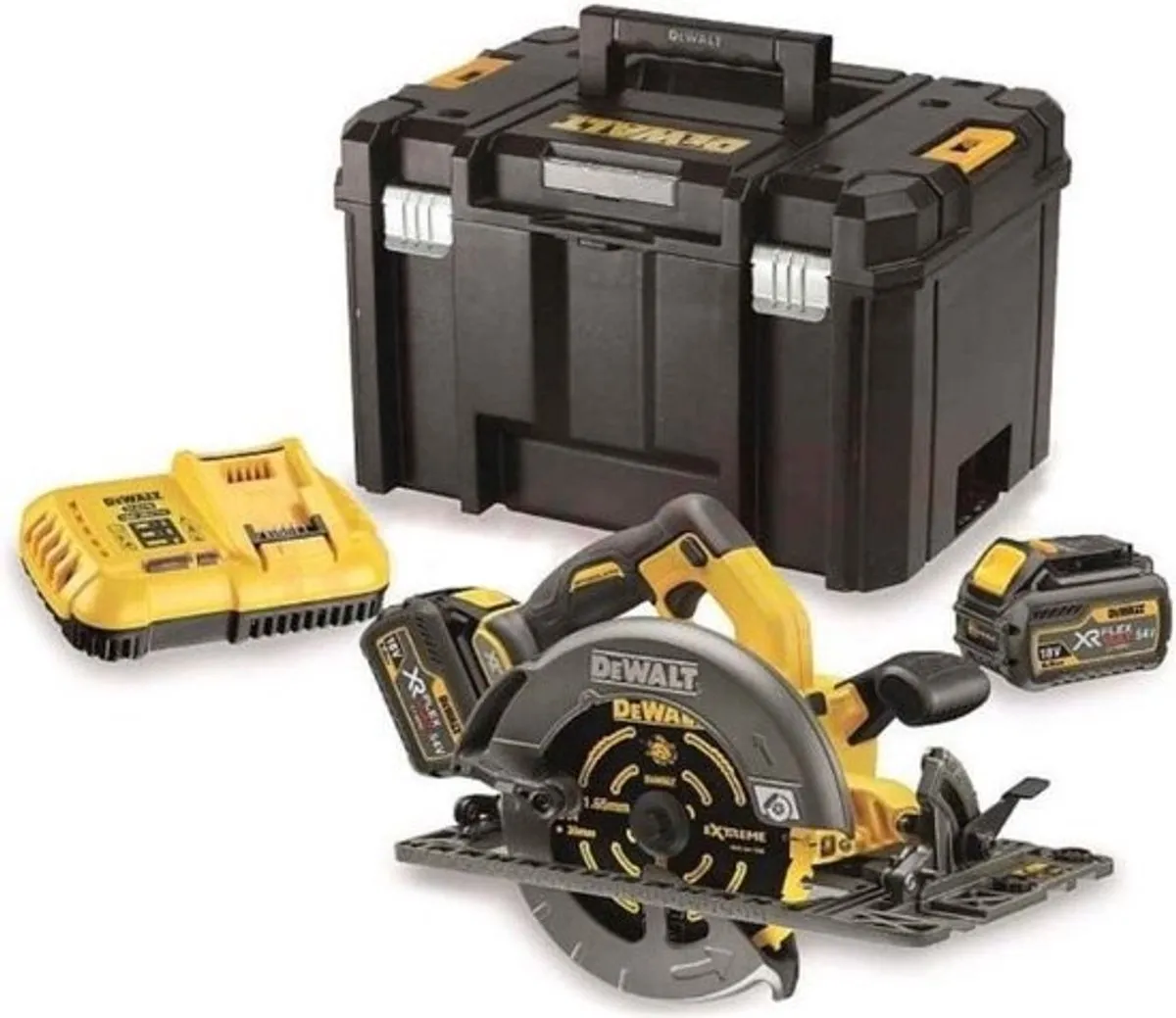 DeWalt DCS579X2 Accu Cirkelzaag 190mm 54V FlexVolt - 2x 9.0Ah
