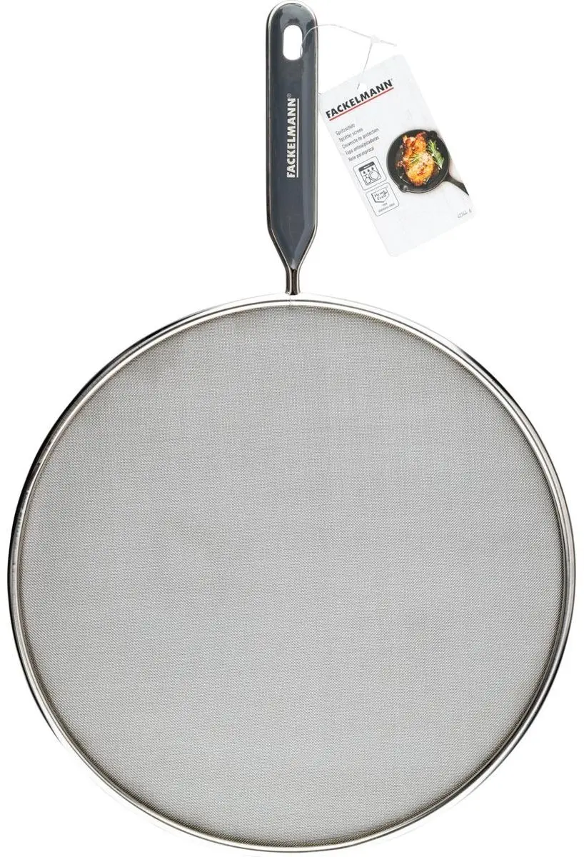 Fackelmann 42344 Spatbeschermingsdeksel - 43,5x28,9cm - Grijs