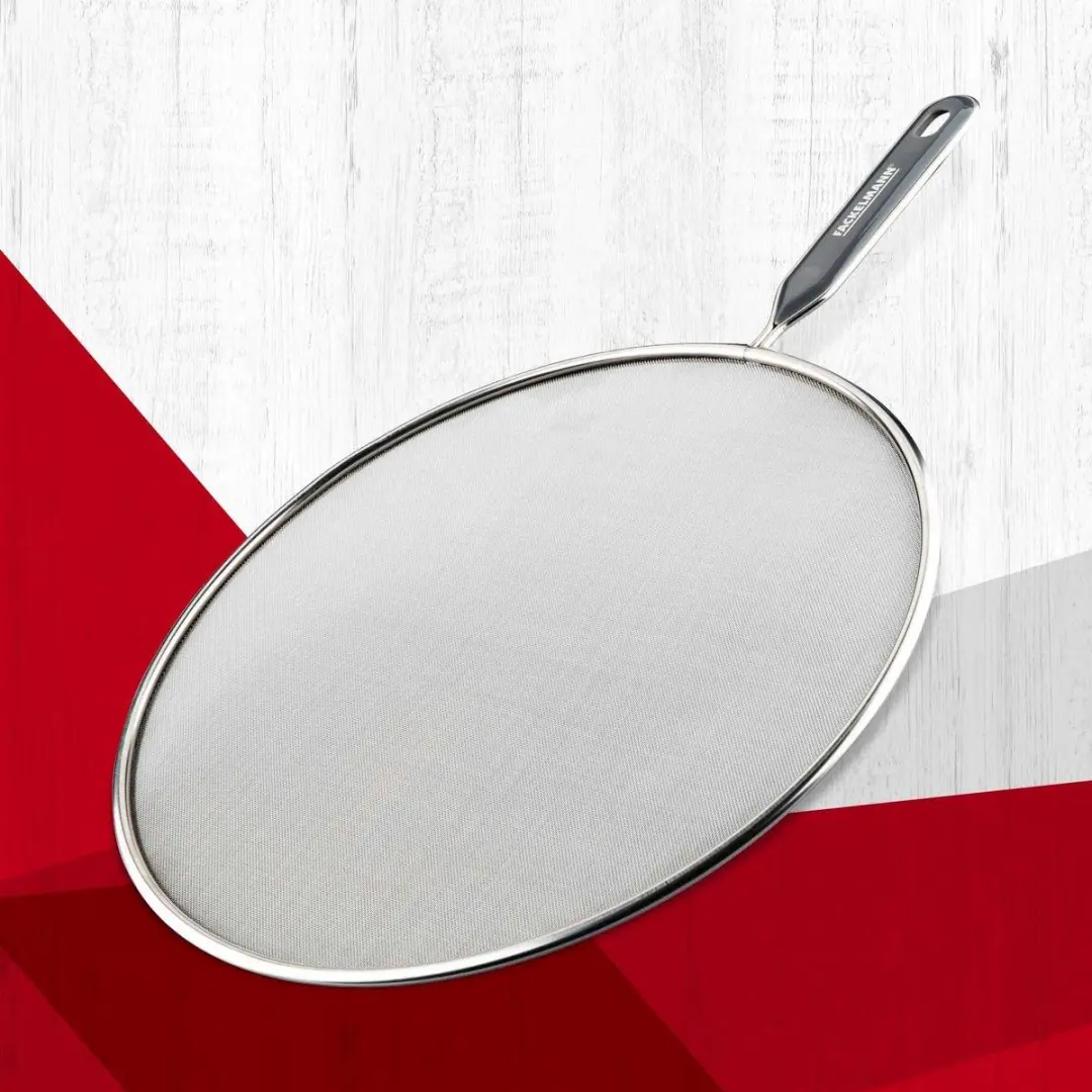 Fackelmann 42344 Spatbeschermingsdeksel - 43,5x28,9cm - Grijs