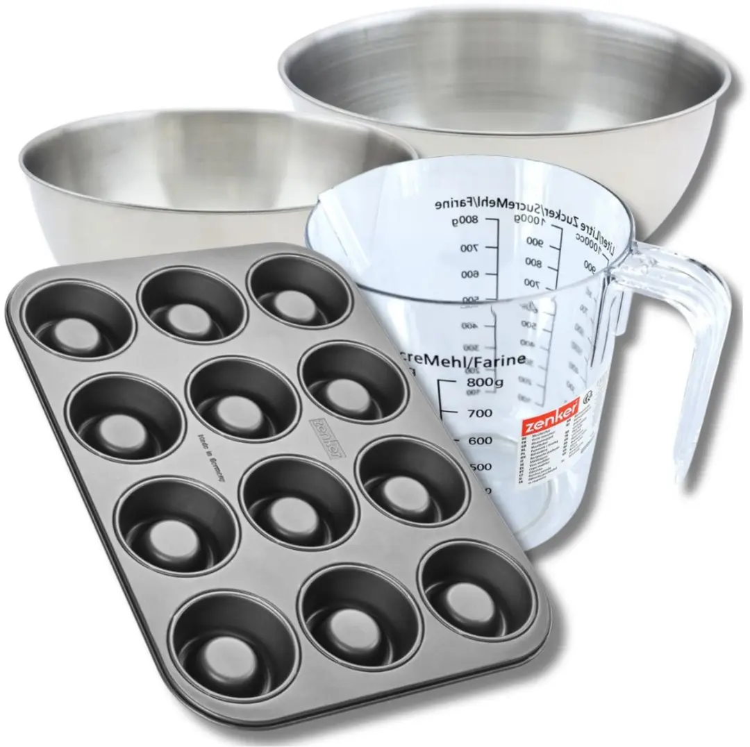 Zenker Bakkerijset Rum Baba 12 Stuks
