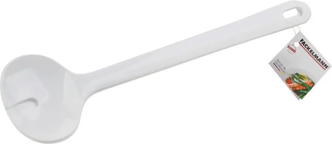 Fackelmann Basic Saladeset 26cm - Wit - 2 Stuks - afbeelding 2 van 2