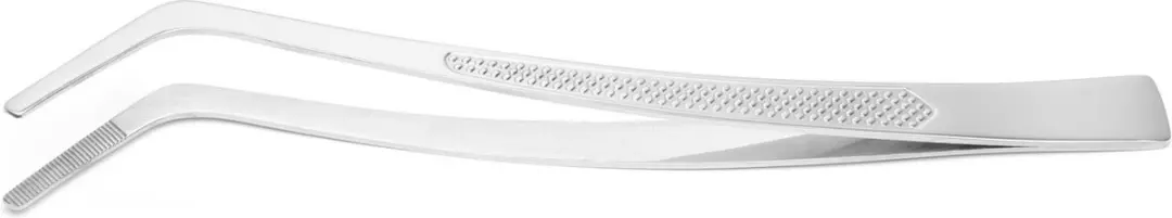 HENDI Gebogen Keukenpincet 240mm - Roestvast Staal