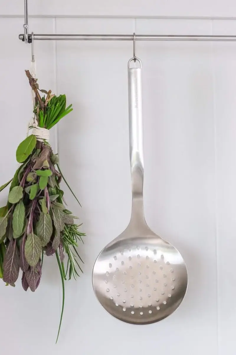 KitchenAid Schuimspaan 35cm RVS - Zilver
