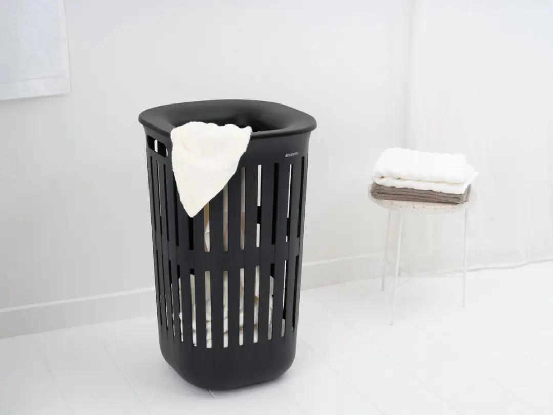 Brabantia Collect-It Wasmand 55L - Set van 2 - Zwart