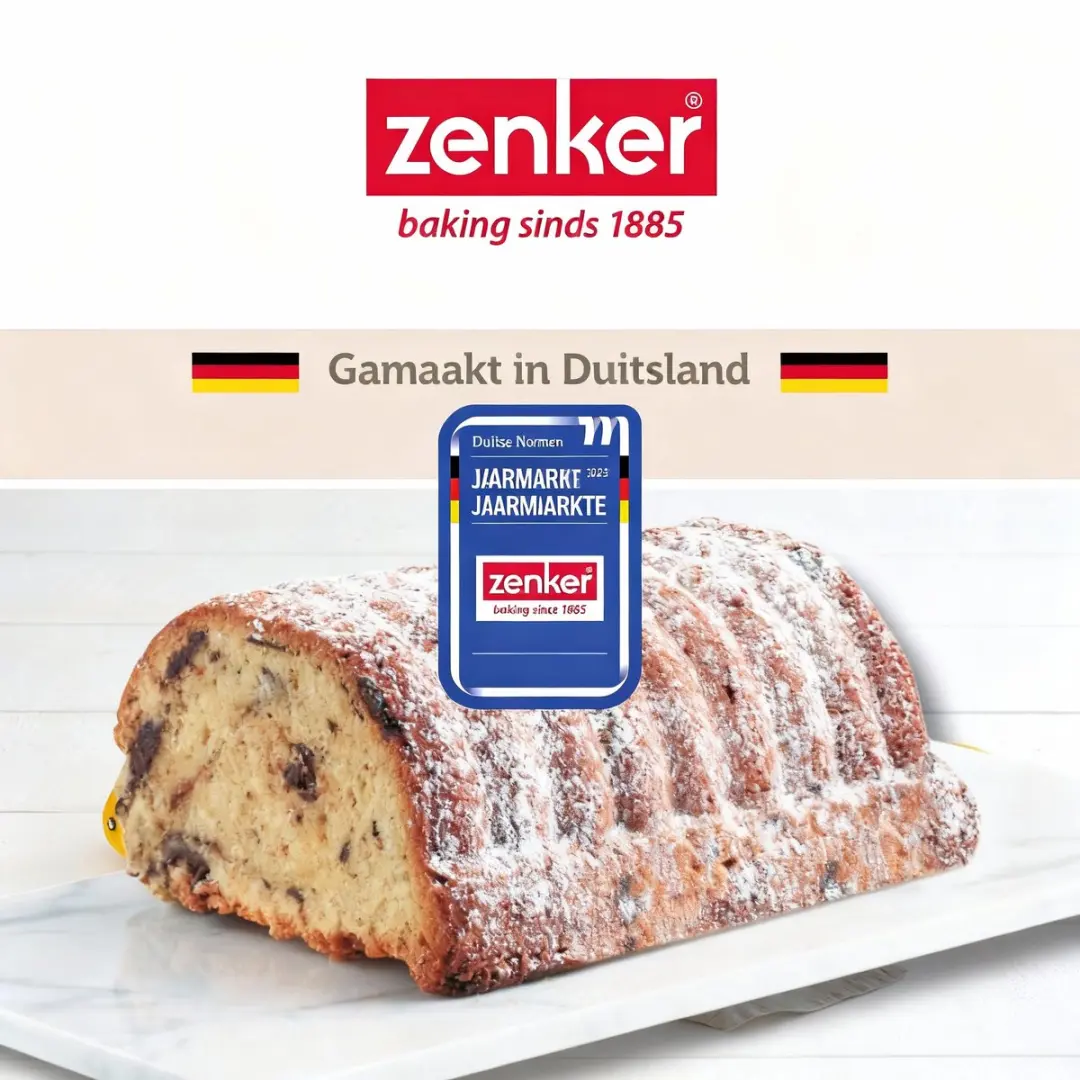 Zenker Black Metallic Kerststamvorm 32x12,5cm