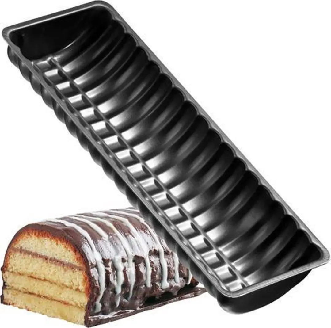 Zenker Black Metallic Kerststamvorm 32x12,5cm