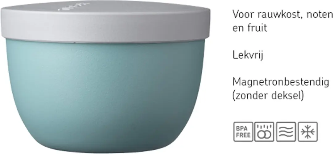Mepal Ellipse Snackpot 350ml - Nordic Black