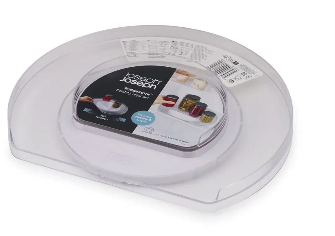 Joseph Joseph Fridgestore Draaiplateau - Koelkastorganizer Transparant