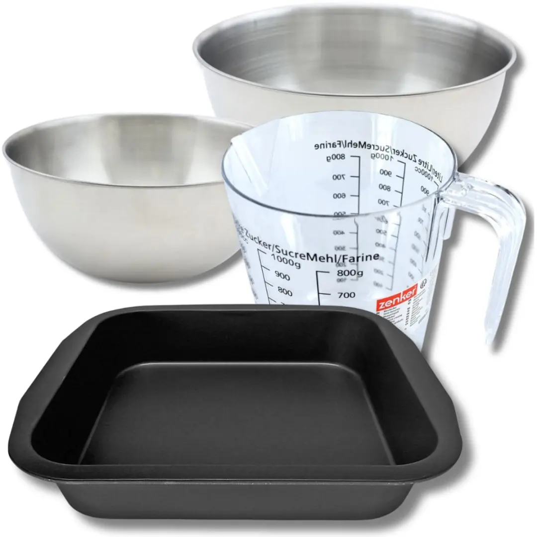 Zenker Baksset Brownievorm 27x26cm