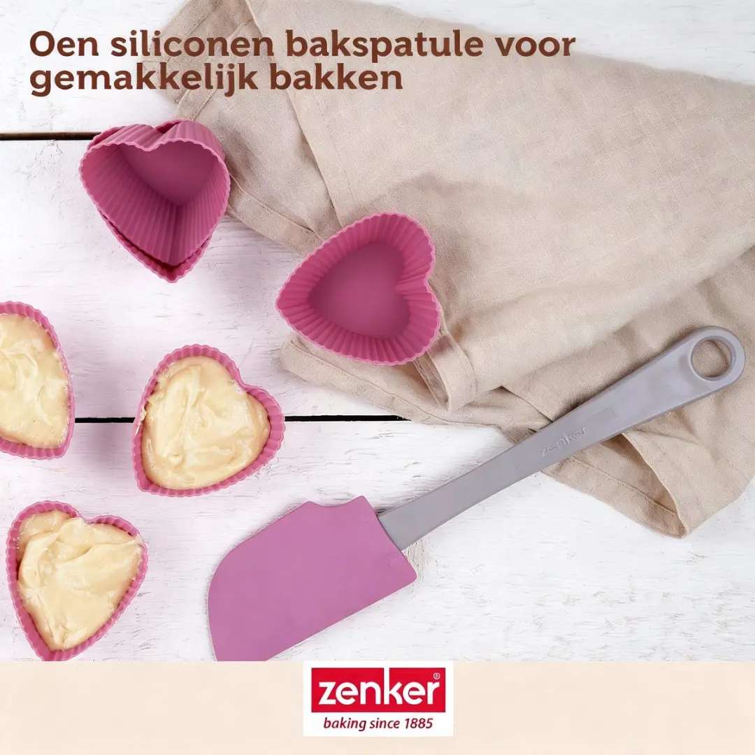 Zenker Baksset Brownievorm 27x26cm - Zwart