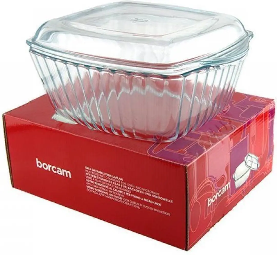 Pasabahce Borcam Ovenschaal 1200cc - 2 Stuks - Transparant