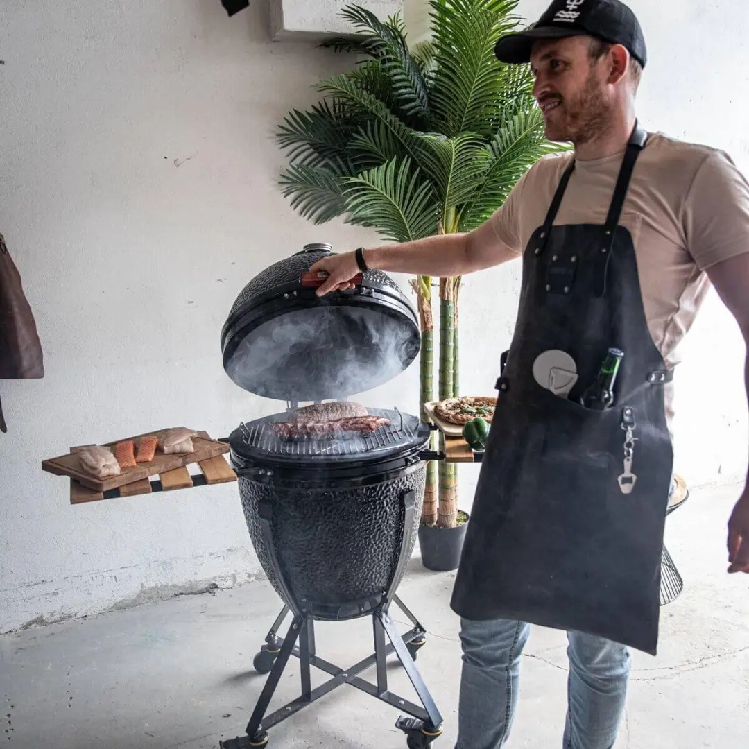 Boska Mr. Smith Leren Barbecueschort - 85,5x64cm