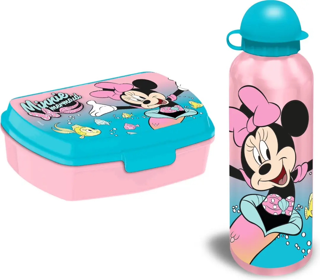 Disney Minnie Mouse Lunchboxset - 2-delig Roze