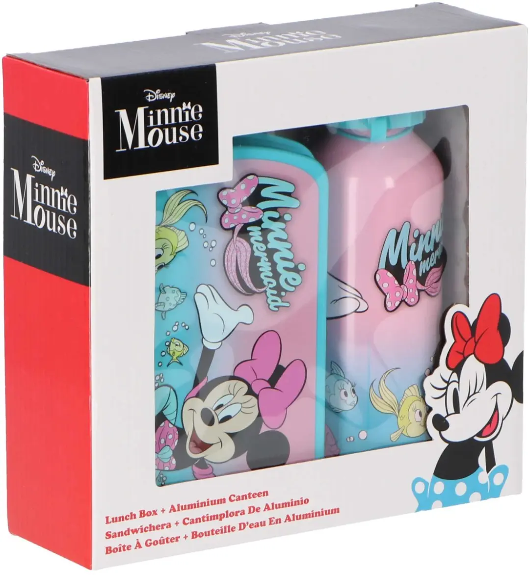 Disney Minnie Mouse Lunchboxset - 2-delig Roze - afbeelding 6 van 6