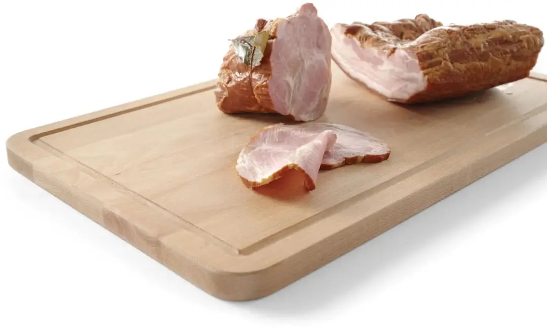 HENDI Stokbroodsnijplank Essenhout 530x325mm - Geolied