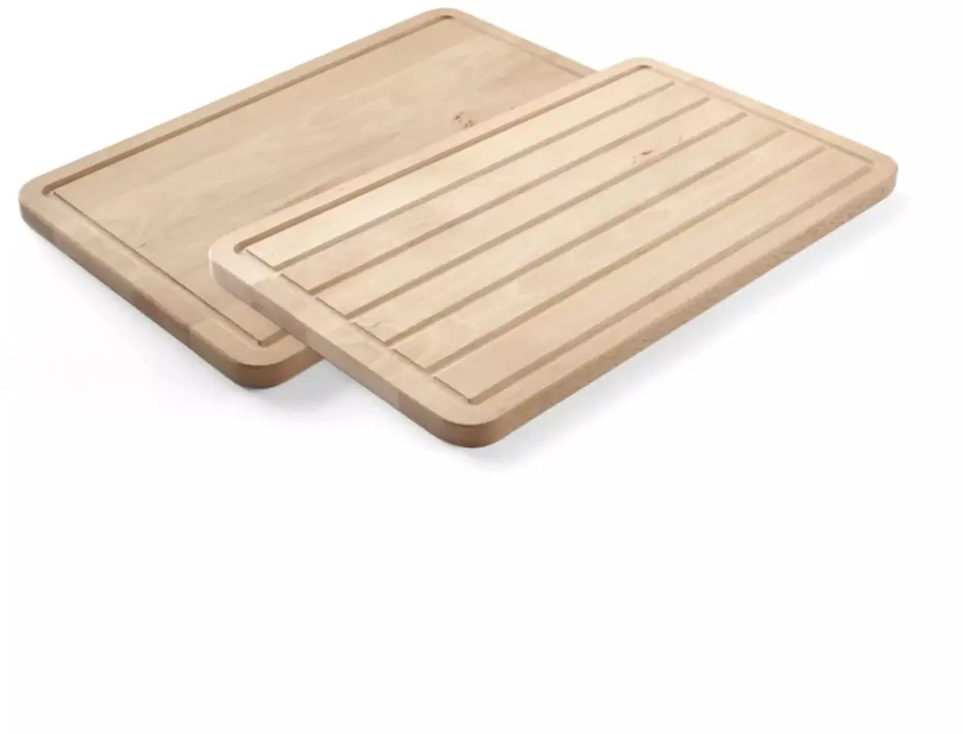 HENDI Stokbroodsnijplank Essenhout 530x325mm - Geolied