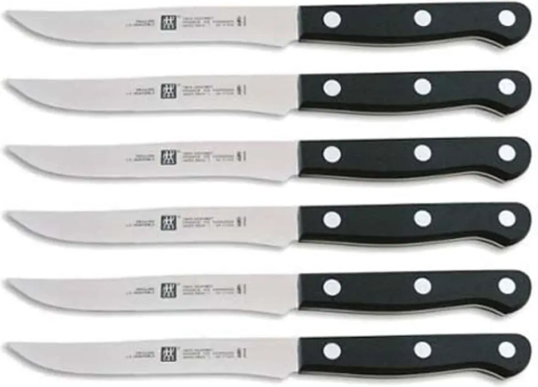 Zwilling Twin Gourmet Steakmessenset 6-delig - Grijs