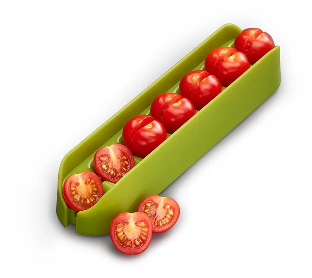 Joseph Joseph Halve-It Slicing Tool - Groen/Wit