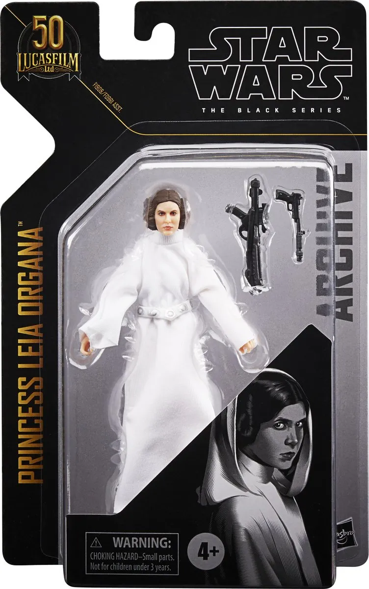 Star Wars The Black Series Archive Princess Leia Organa 19085 - Bonte kleuren