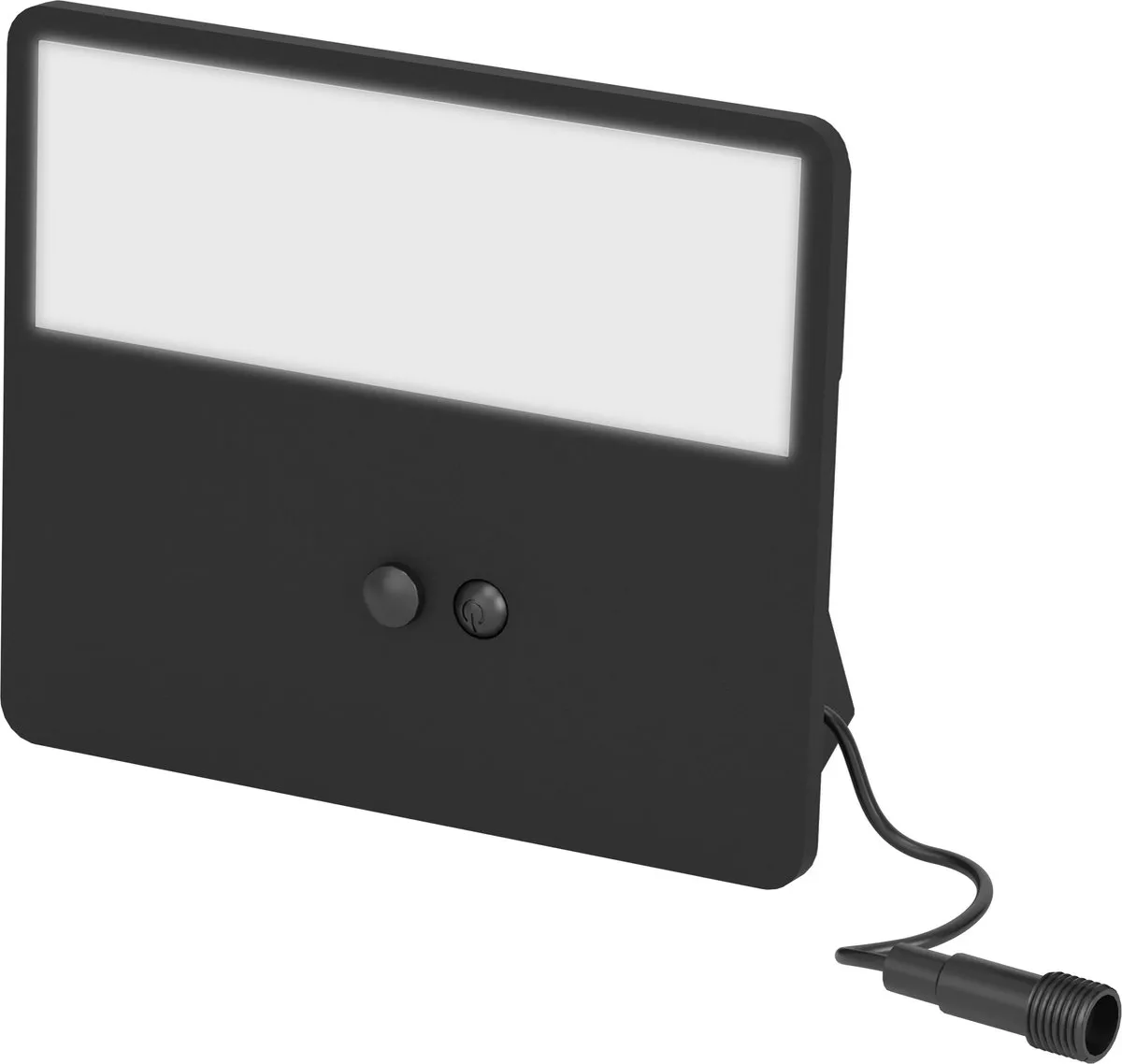 Eglo Panettieri Solar Wandlamp LED 17cm - Zwart