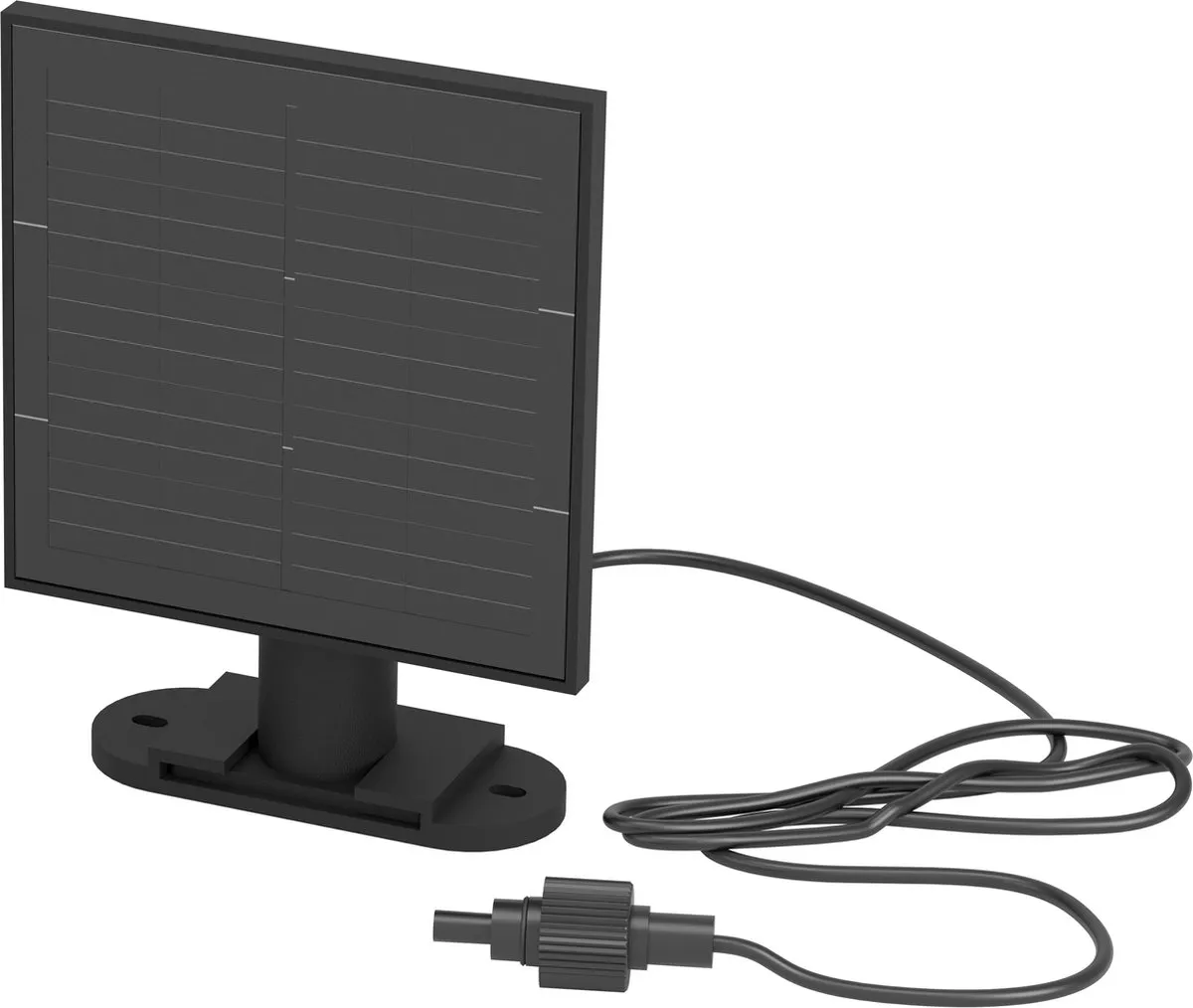 Eglo Panettieri Solar Wandlamp LED 17cm - Zwart