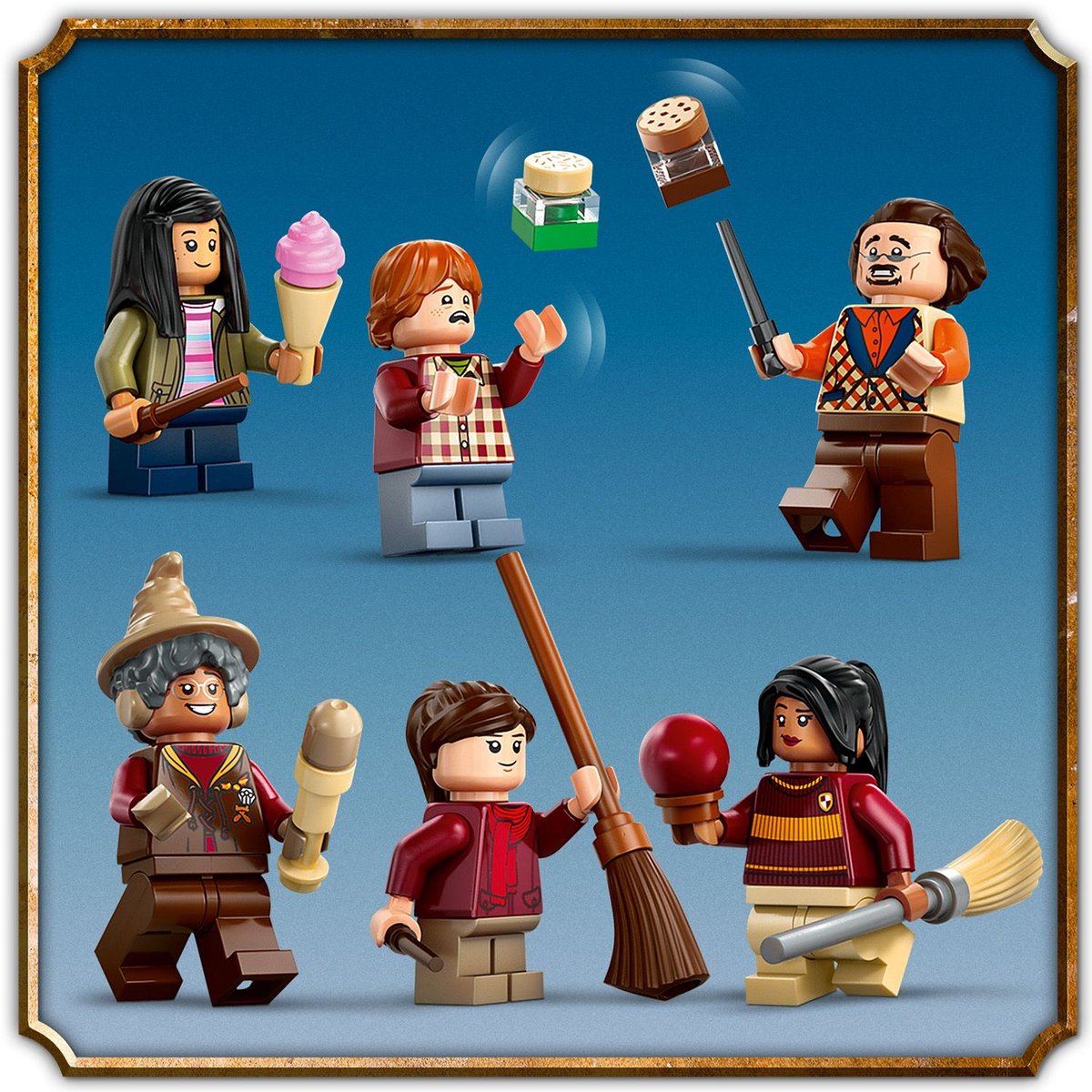 LEGO Harry Potter Zwik & Zwachtels Zwerkbalpaleis en IJssalon Set - 76452