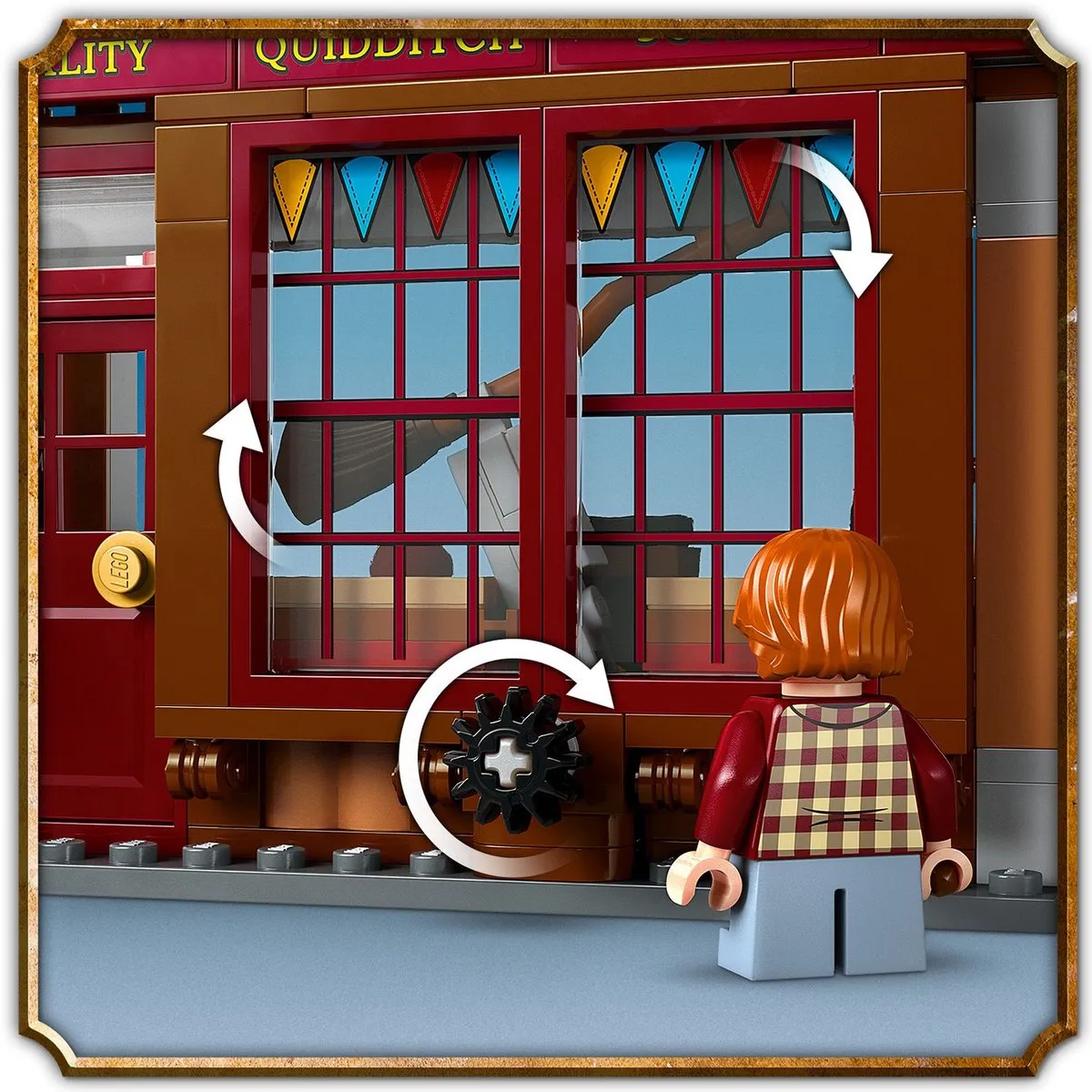 LEGO Harry Potter Zwik & Zwachtels Zwerkbalpaleis en IJssalon 76452 - 795 Stukken
