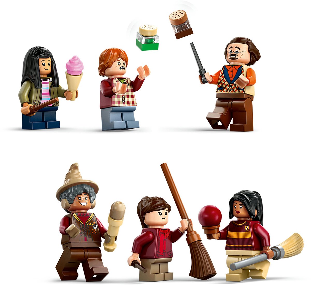 LEGO Harry Potter Zwik & Zwachtels Zwerkbalpaleis en IJssalon Set - 76452