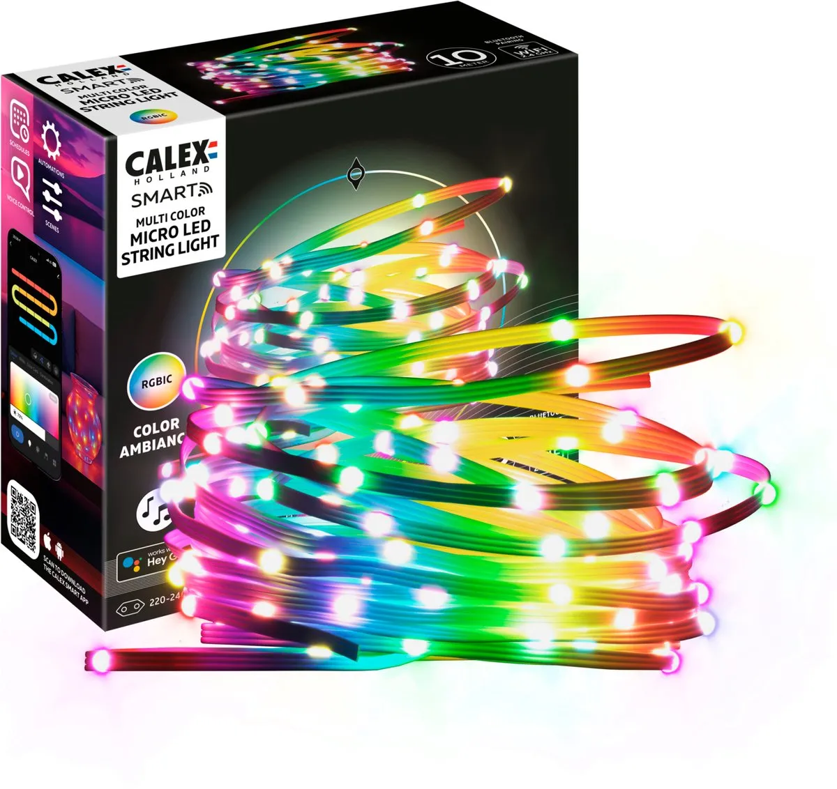 Calex Smart Micro LED Strip 10M RGBIC