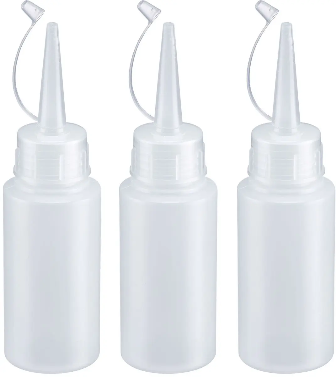 Westmark Knijpfles 50ml - 3 Stuks - Transparant
