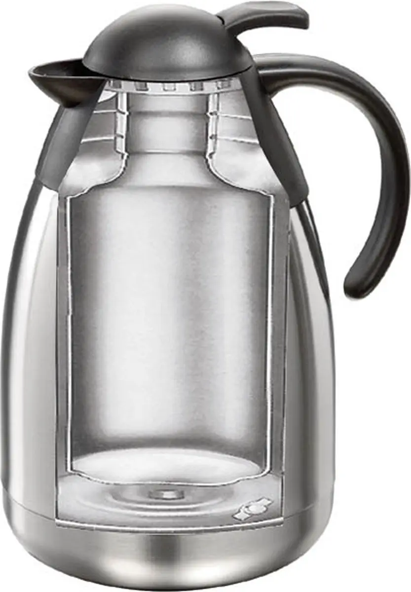 Westfalia Jones RVS Thermoskan 1L - Zilver