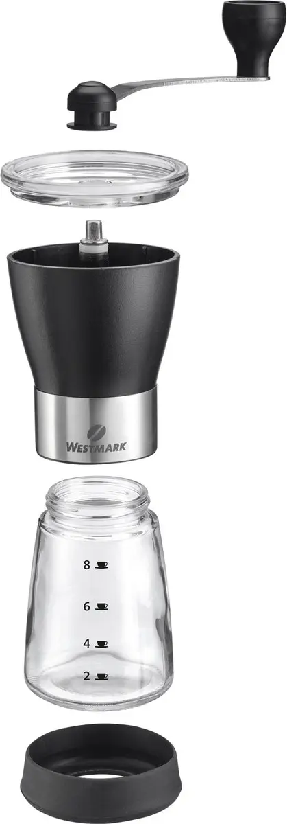 Westmark Brasilia Negro Handmatige Koffiemolen - Keramisch - 8 Kopjes