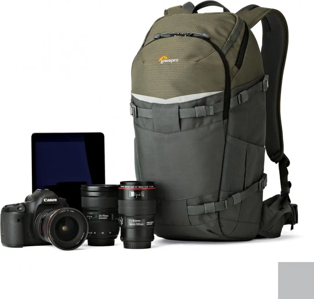 Lowepro Flipside Trek BP 350 AW Rugzak - Grijs/Donker Groen
