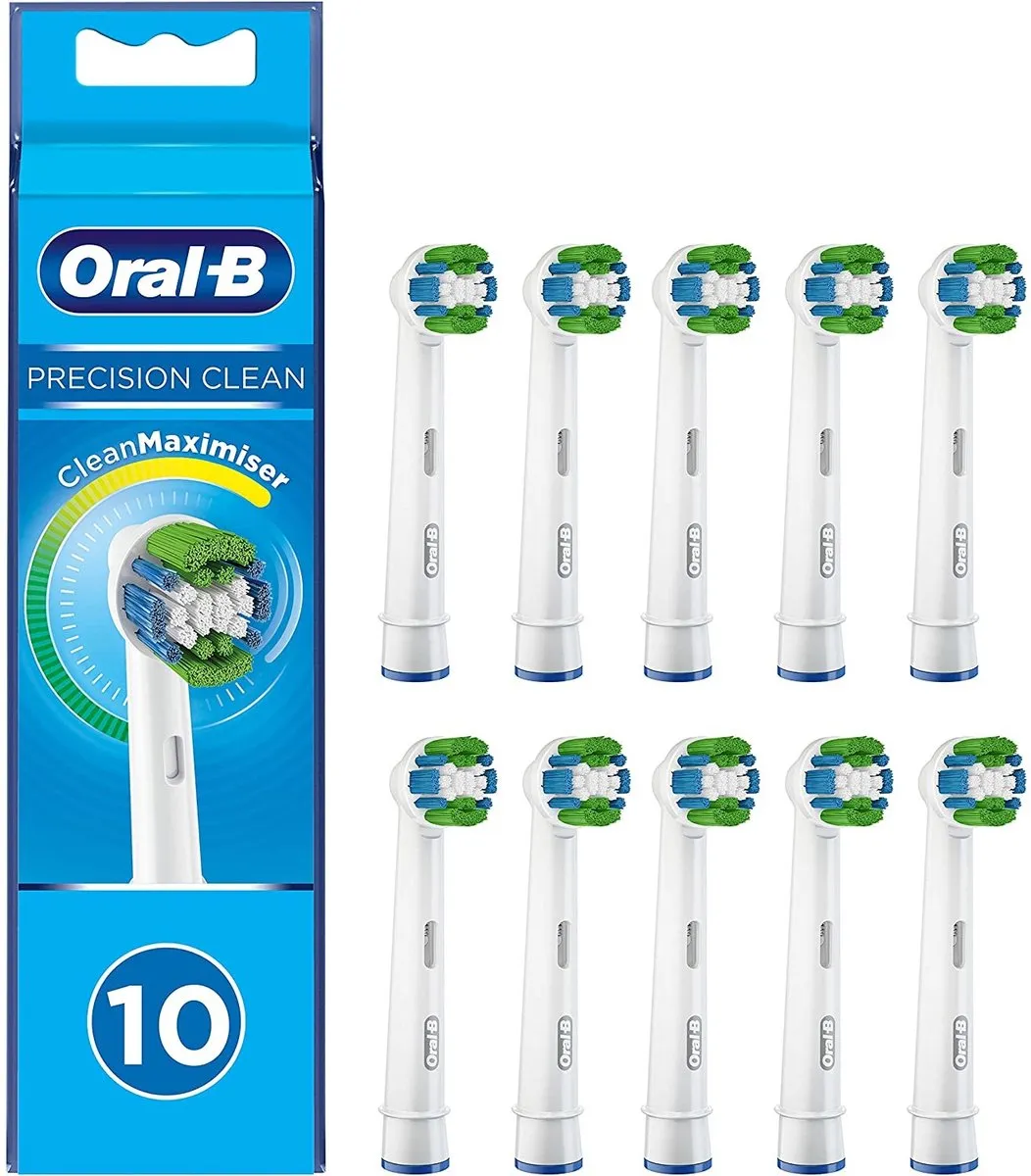 Oral-B Precision Clean Opzetborstels - 10 Stuks