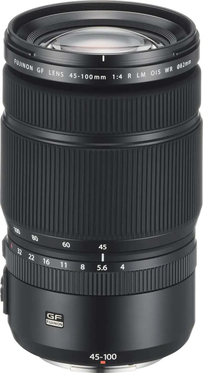 Fujifilm GF 45-100mm F4 R LM OIS WR - 82mm - Zwart