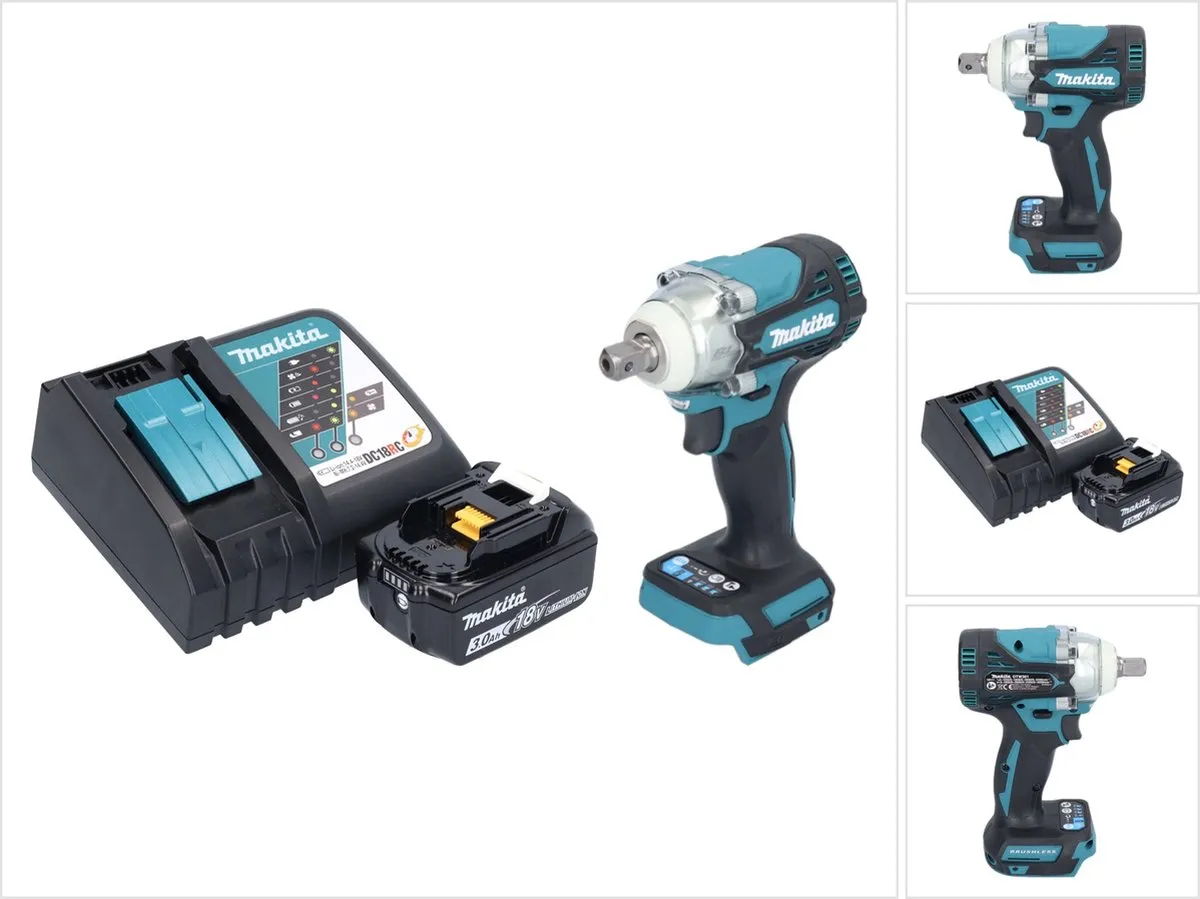 Makita DTW301RF1 Slagmoersleutel 18V 330Nm