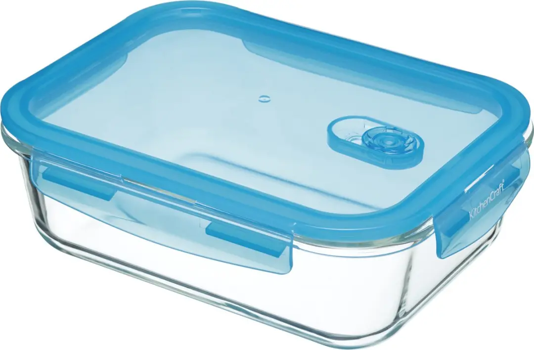 KitchenCraft Glas Voedselcontainer 1.5L