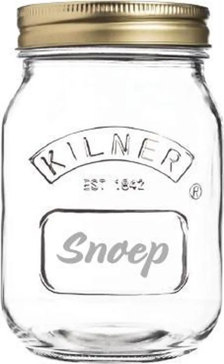 Kilner Gegraveerde Weckpot 0,5L