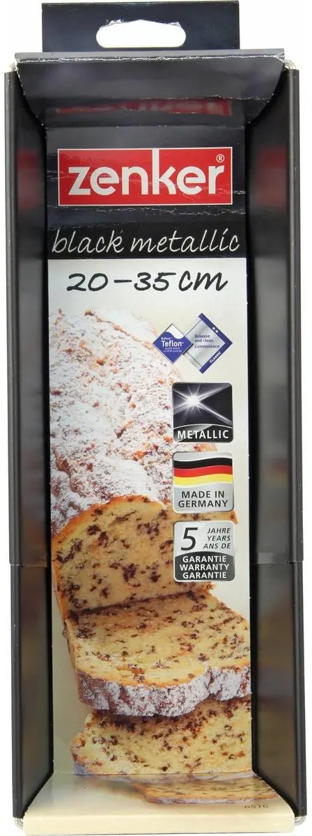 Zenker Uitschuifbare Cakevormen 20-35cm - Set van 2
