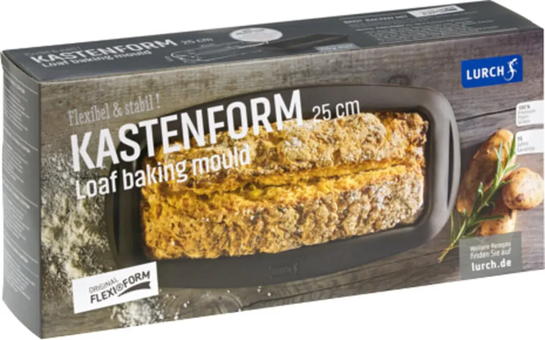 Lurch Flexi-Form Cake/Broodbakvorm 25cm - Bruin