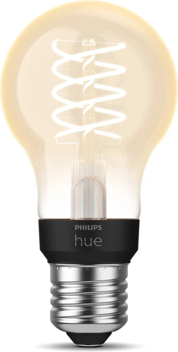 Philips Hue A60 E27 Filamentlamp - 7,2W - 2100K - Amber