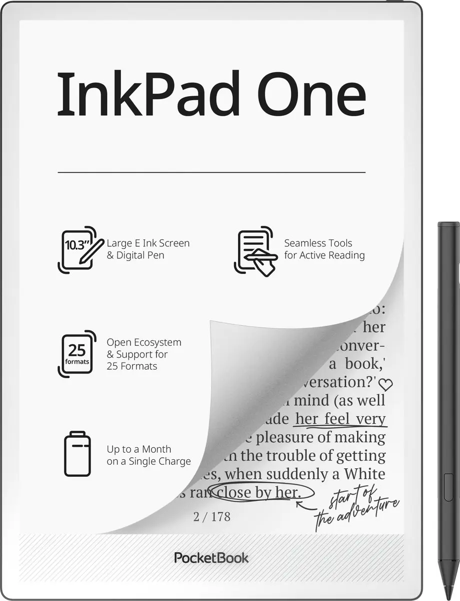 PocketBook InkPad One PB1030-8-WW E-reader