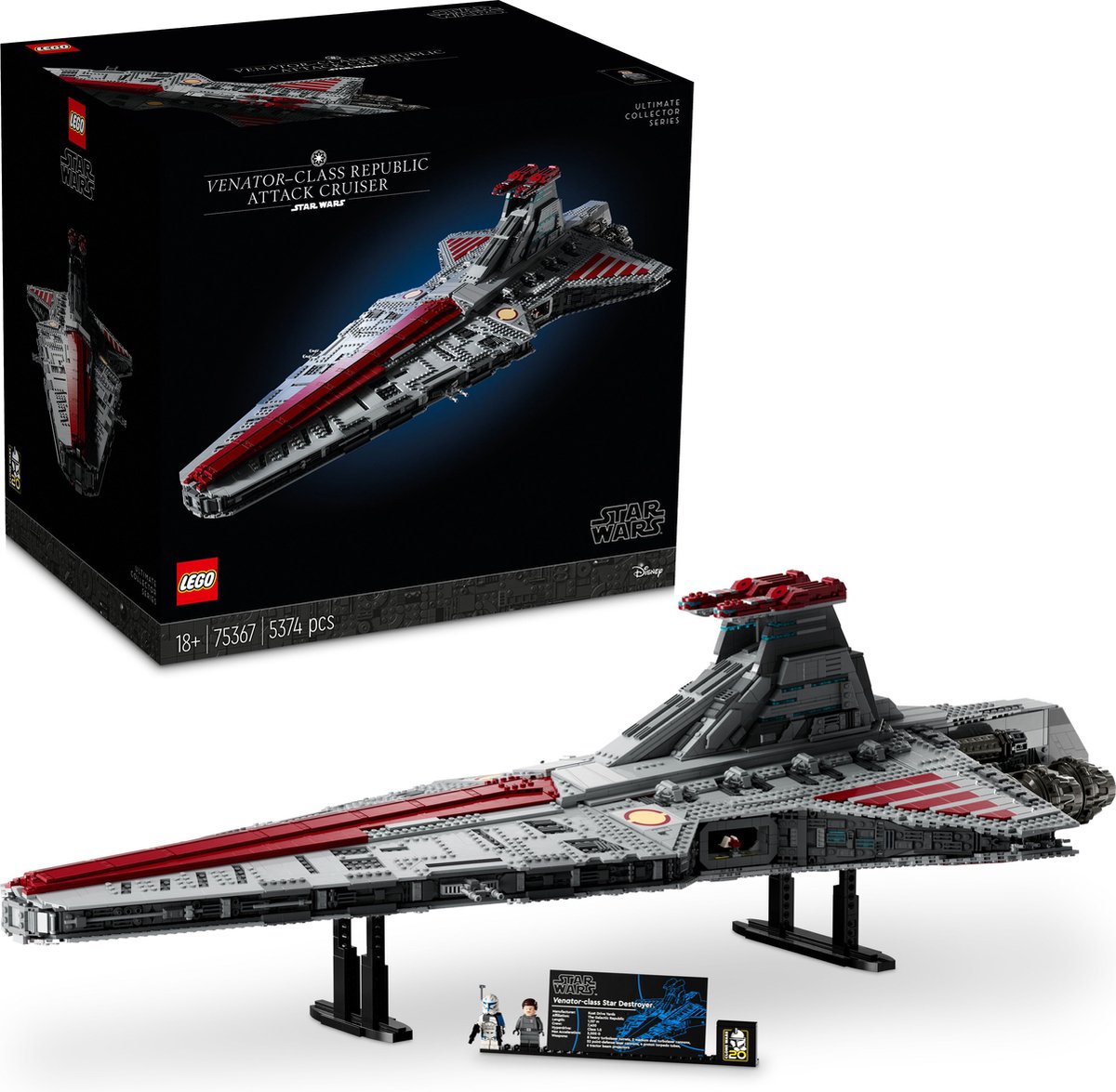 LEGO Star Wars Venator-Class Republic Attack Cruiser - 75367